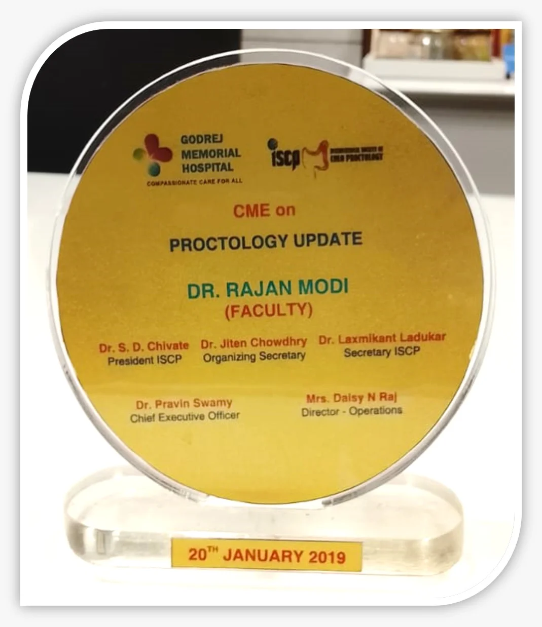 Diabetic Foot Society of India Certificate